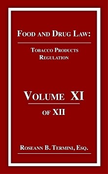 Cost $20.00 TOBACCO PRODUCTS REGULATION focuses on the why of the Family Smoking Prevention and Tobacco Control Act and how tobacco products regulated by the United Stated Food and Drug Administration. First Amendment issues and warnings are include.