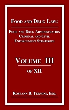 Cost $20.00 ENFORCEMENT focuses on the most up-to-date civil and criminal issues and legal cases. Seizure, debarment, civil penalties, criminal sanctions and other enforcement strategies are all discussed.