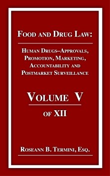 Cost $40.00 HUMAN DRUG REGULATION focuses on the drug approval processes for generic and brand drugs, advertising, First Amendment, duty to warn, enforcement and Supreme Court decisions and their impact on pharmaceutical regulatory law.