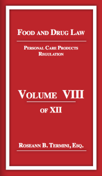 Cost $28.85 COSMETICS REGULATION focuses on key issues concerning the regulation of cosmetics under the Office of Cosmetics and Colors within FDA. Product classification, imports, terminology, safety and enforcement all remain critical issues.